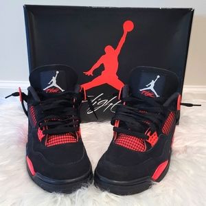 Jordan Retro 4 Red Thunder